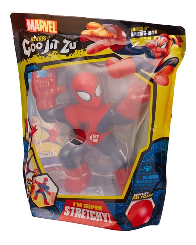 Goo Jit Zu Muñeco Figura Super Heroes Marvel Spiderman 20cm