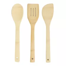 Cucharas De Cocina Madera Paletas Asado Hogar Utensilios