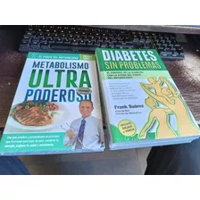 Stock! Pack Libros Frank Suarez Metabolismo Ultra Y Diabetes