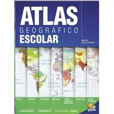 Atlas Geografico Escolar 68 Paginas Todo Livro Novo