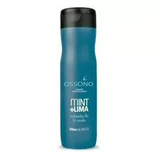 Shampoo Cabellos Grasos Ossono Menta Lima Y Te Verde X 250ml