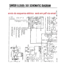 Esquema Eletrico Receiver Sansui G300 G 300 Via Email