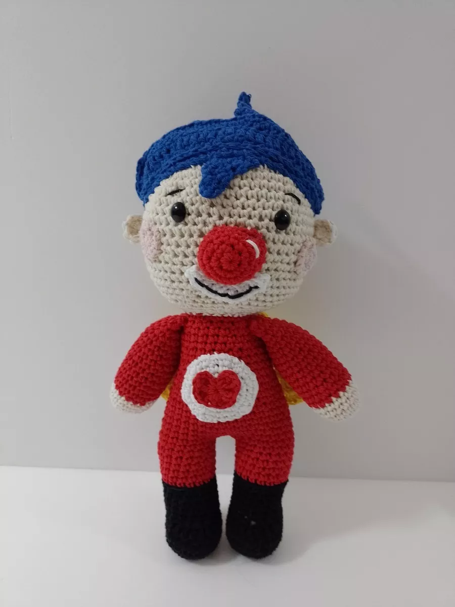 Payaso Plim A Crochet Amigurumis Mebuscar Argentina