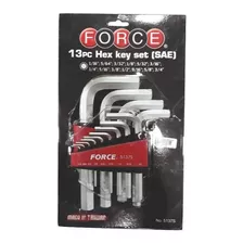 Jgo Llaves Bristol Force 13pcs 1/16-3/4 Ref5137s