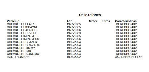 Brazo Auxiliar Derecho Chevrolet S10 1997 4x2 Trw Foto 3