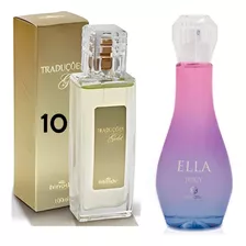 Perfume Feminino Traduções Gold Nº 10 Hinode - Nova Embalagem - Fragrância Oriental Frutal - Ella Juicy 100ml