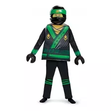 Disfraz Talla Small(4-6) Para Niño De Lloyd Ninjago Lego