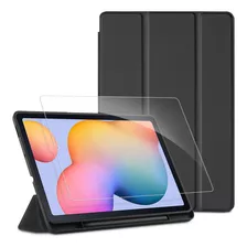 Case + Mica Para Galaxy Tab S6 Lite 2022 P613 P619 2units