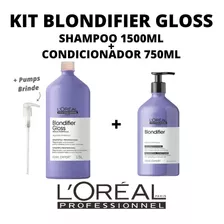 Kit Loreal Blondifier Shampoo 1500ml + Condicionador 750ml
