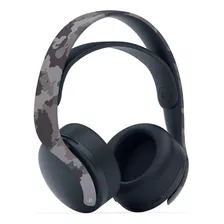 Auricular Pulse 3d Wireless Ps5 Gris Camuflado 