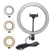 Ring Light 10.2 Pol Iluminador Led Misto Sup Celular Kp-pl18