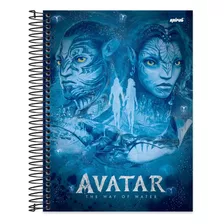 Caderno Universitário Capa Dura Avatar 15 Materias 240 Fl