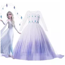 Disfraz Vestido Princesa Reina Elsa Frozen 2