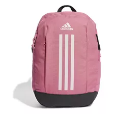 Mochila adidas Power Rosa Con Compartimentos