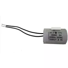 Capacitor 30uf 250vac 50/60 Hz Para Motor 127v