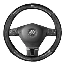 Funda De Volante De Auto De Fibra De Carbono 38cm