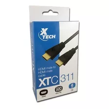 Cable Hdmi Macho A Macho De 1.8 Mts Xtech Xtc-311