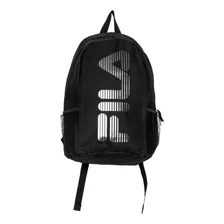 Fila Mochila Letter Stripes Negra Color Negro