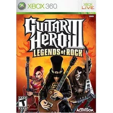 Jogo Guitar Hero Iii Legends Of Rock - Xbox 360