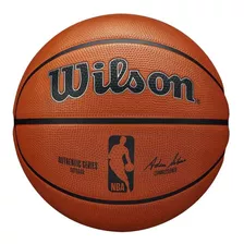 Pelota Nba Authentic Series Outdoor Wilson Color Naranjo