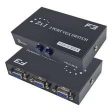 Seletor Chaveador Switch Vga 2 Entradas 1 Saída 947