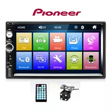 Reproductor Pioneer 2 Dim Full Hd Camara Mp3 Usb Bluetooth 