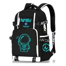 Mochila Escolar Impermeable Antirrobo Luminosa Con Dibujos Animados Para Niños Primarios Segundarios Y Laptop De 15,6 Pulgadas