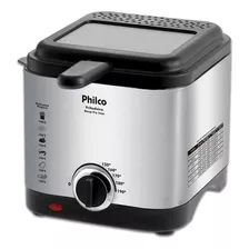 Fritadeira Philco Deep Fry Com Óleo 1.8l Inox 220v