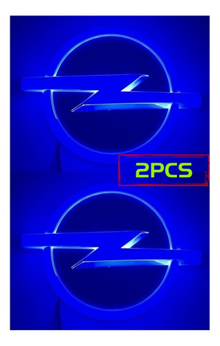 Luz Led Con Logotipo De Opel Antara Coche Con Emblema,2 Pcs Foto 6