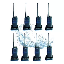 8 Radios Portátil Inalámbricos 400-470mhz Resistente Al Agua