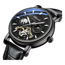 Relojes De Cuero Chenxi Cx-8872 Tourbillon Moon Phase