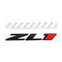 3 Emblemas Zl1 Camaro Negro V8 Ss Rs 2010 2012 2014 2016 18