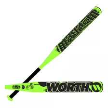 Bat Softbol Worth Maythem Wm23aa Verde Alumino Adulto