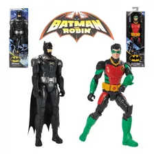 Bonecos Vigilantes Robin Clássico E Batman Combat Sunny