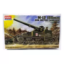 Modelo Para Armar Maqueta Escala 1/35 Del M12 C/cañón 155 Mm