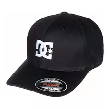 Dc Men's Cap Star Flexfit Curve Brim Sombrero