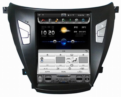 Tesla Android Hyundai Elantra 2015-2016 Wifi Gps Touch Radio Foto 3