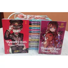 Hanako Kun E Os Mistérios Do Colégio Kamone Manga Coleção 1 Ao 18