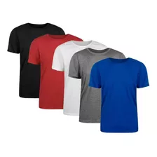 Kit 5 Camisa Dry Fit Masculina Academia Corrida Pro Fitness