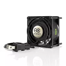 Ac Infinity Axial 8038, Ventilador De Muffin, 115v Ac 80mm P