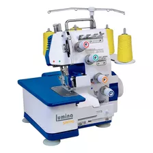  Nueva Overlock Semi-industrial Lumina Sienna 4 Hilos Azul