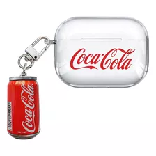 Tikafunda Coca Cola Para AirPods 1/2/pro 1 Con Gancho Regalo