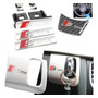 Emblema Audi Sline Para Parrilla,s3 S4 A3,a4,a5,a6,a8,q3,q5,