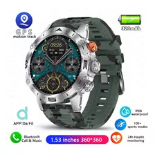 Reloj Inteligente Para Hombre Deportivo Impermeable Llamada