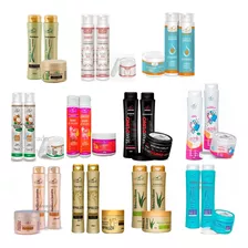 15 Produtos (5 Kits) Shampoo, Condicionador, Máscara Mix