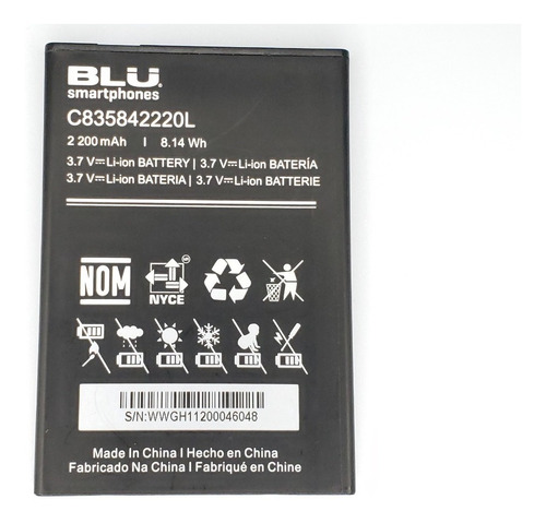 Batería Mod. C835842220l Para Blu J4 Original
