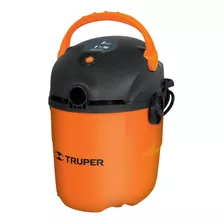 Aspiradora De Tacho Truper Aspi-03 11l Naranja Y Negra 120v 60hz