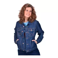 Jaqueta Jeans Wrangler Feminina Retro Ref. Wf7014 - Top