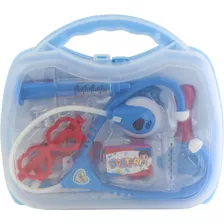 Maleta Médico Brinquedo Infantil Didático Emite Luz Bbr Toys