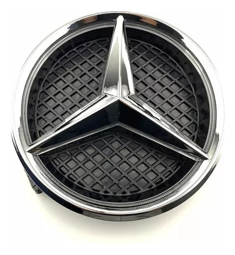 Emblema Led Frontal Aplicado Al Mercedes Benz E300 Glk350 Cl Foto 9